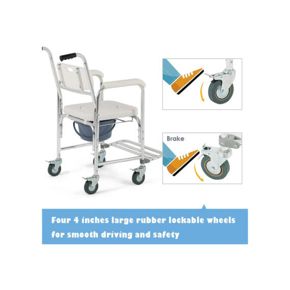 Medical Transport Wheelchair