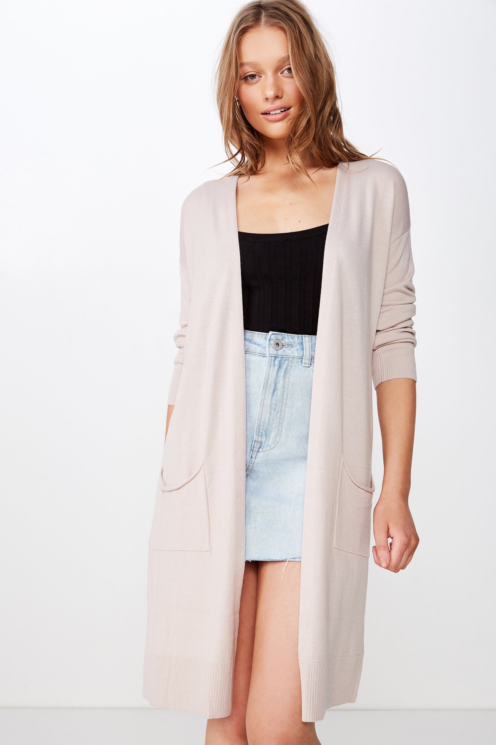 Francie Lightweight Longline Cardi