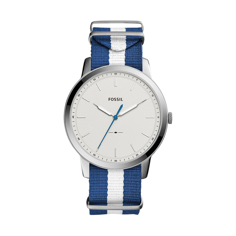 Fossil Analog White Dial Men's Watch