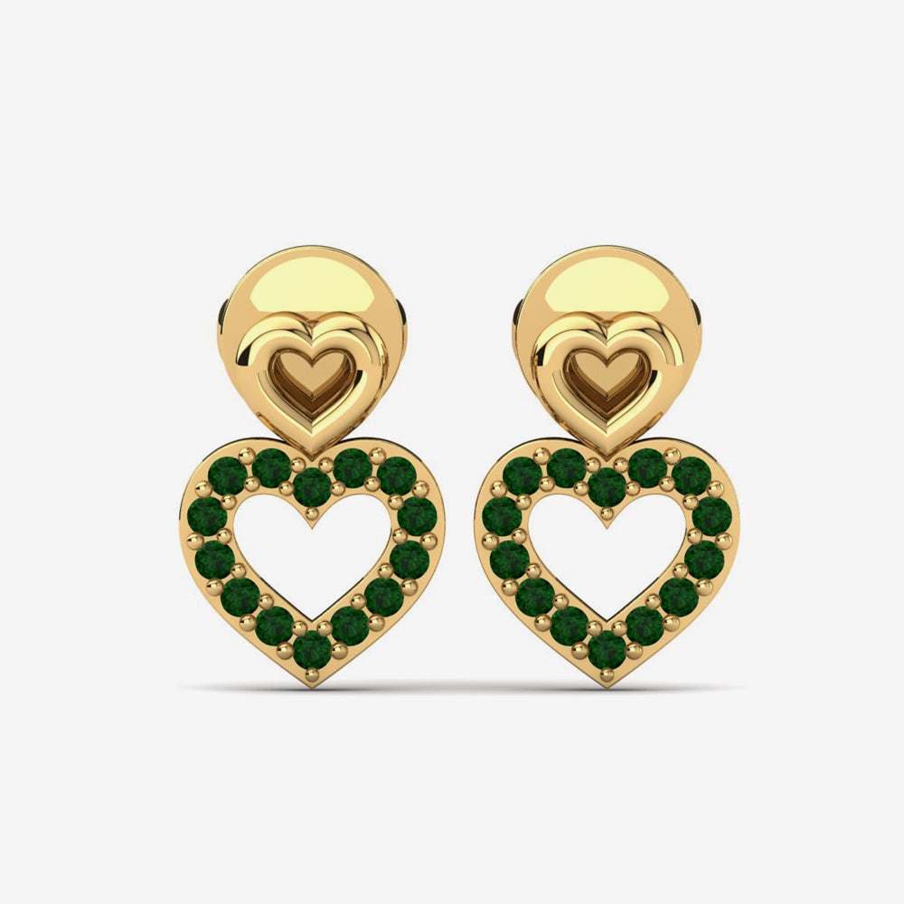 Patrizia Heart Earrings