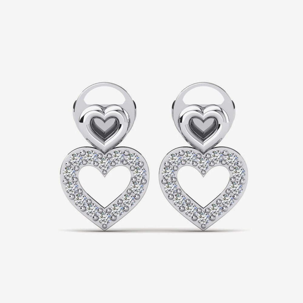 Patrizia Heart Earrings