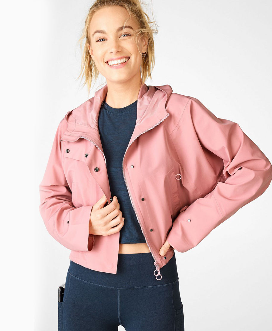 Erika Cropped Hooded Jacket