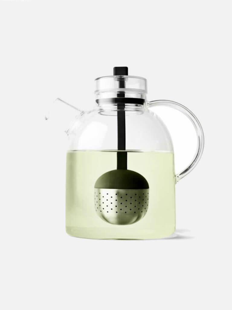 Clear Silicate Teapot