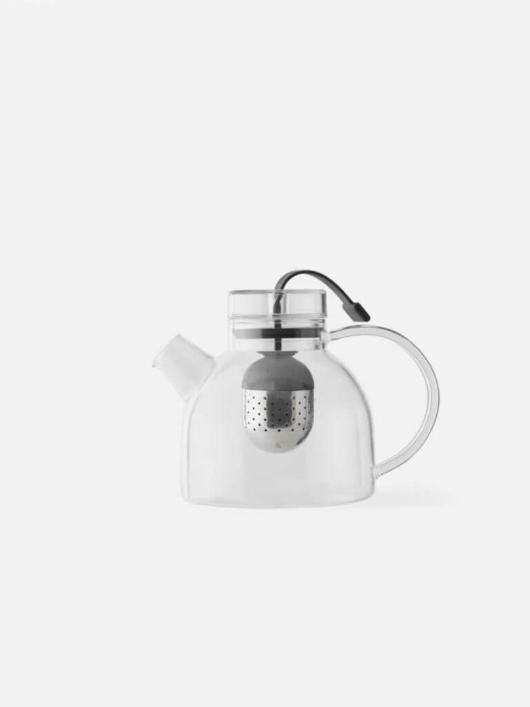 Clear Silicate Teapot